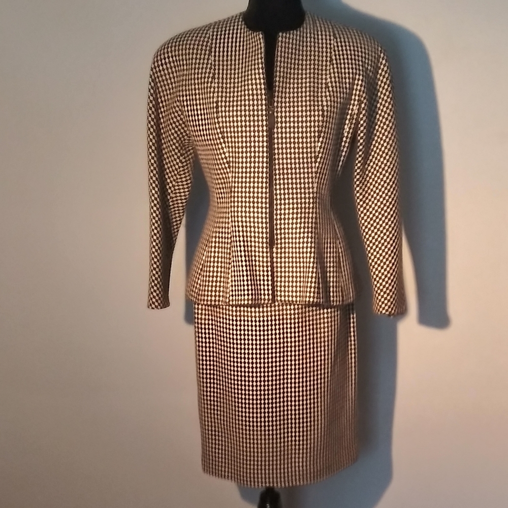 VTG Mary McFadden suit 6